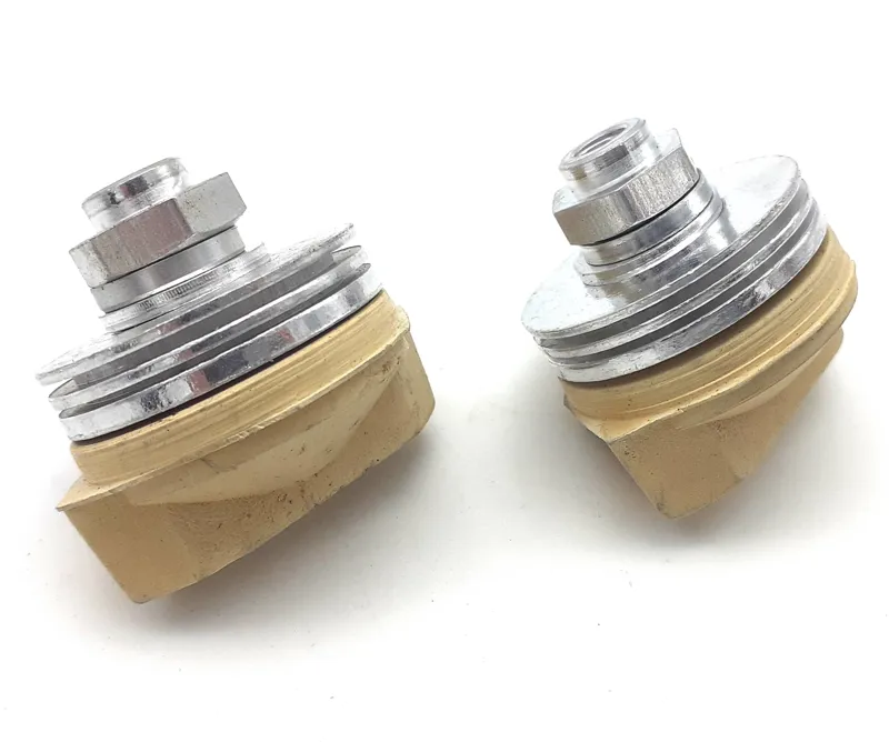 Meteor-Lite Finned International Skyway Style Brake Pads in White 1980s NOS